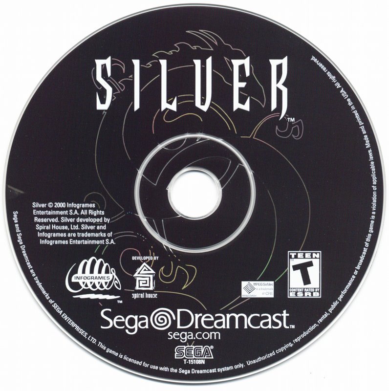 Media for Silver (Dreamcast)