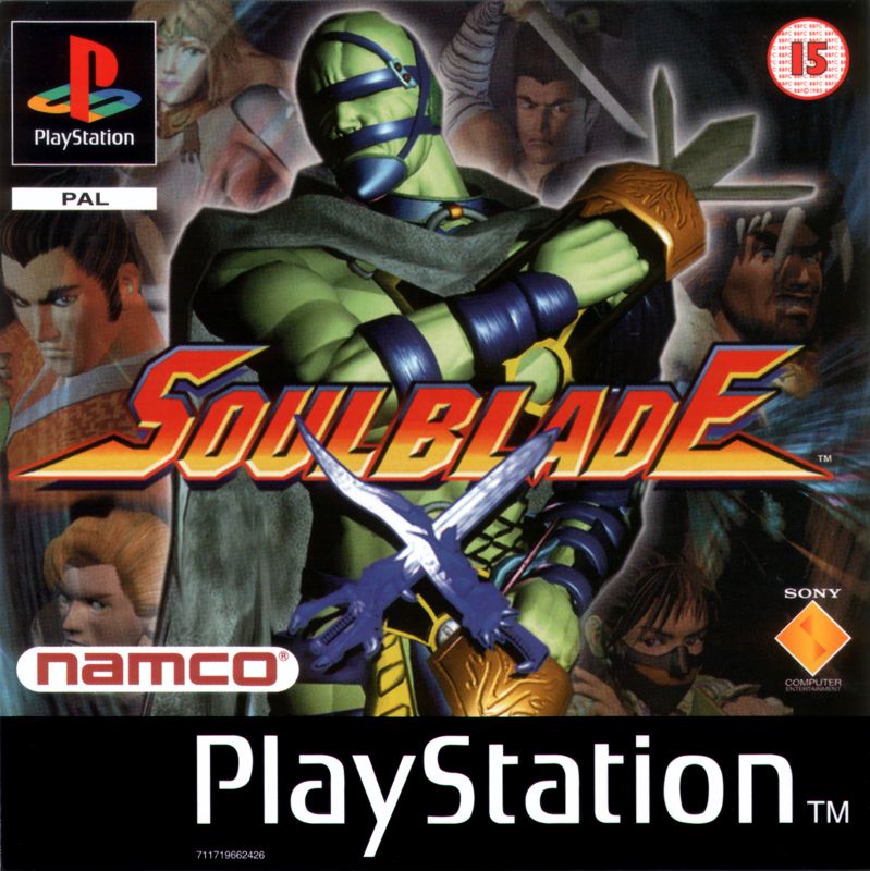 Front Cover for Soul Blade (PlayStation)