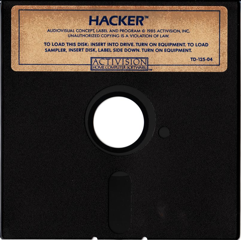 Media for Hacker (Apple II)