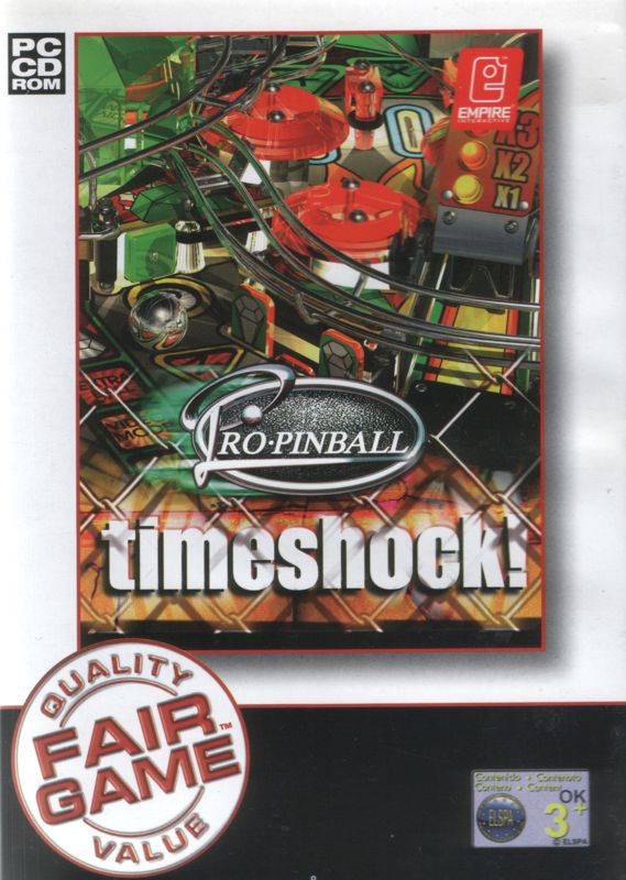 Front Cover for Pro Pinball: Timeshock! (Windows) (Fair Game release)