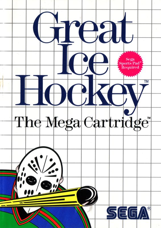 Front Cover for Great Ice Hockey (SEGA Master System)