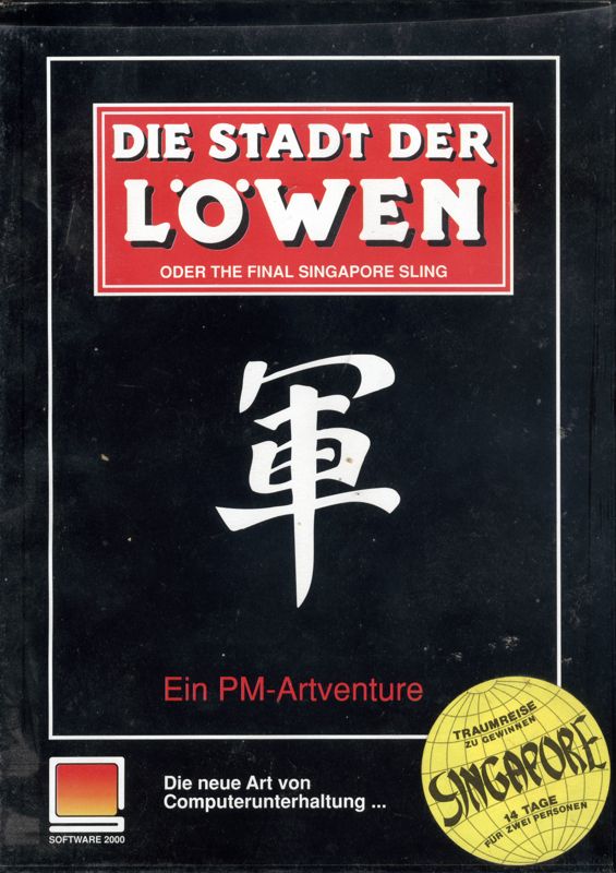 Front Cover for Die Stadt der Löwen (Amiga)