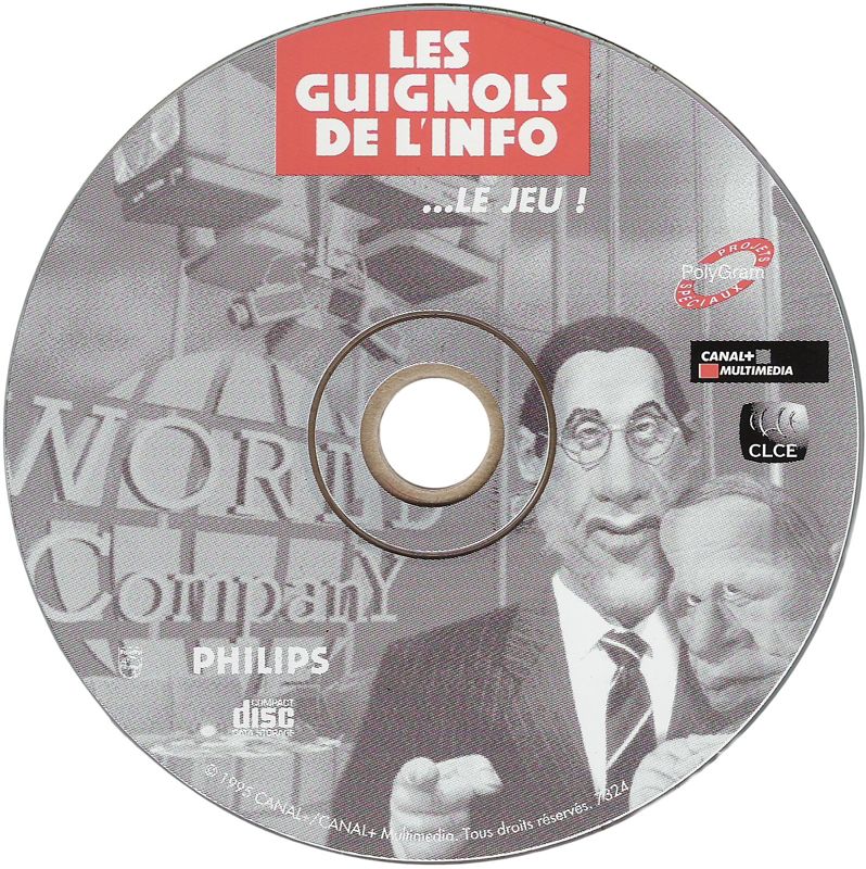 Media for Les Guignols de l'info...Le Jeu ! (Windows and Windows 3.x)
