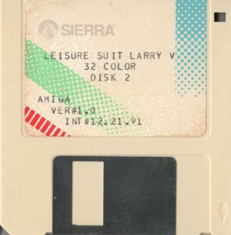 Media for Leisure Suit Larry 5: Passionate Patti Does a Little Undercover Work (Amiga): Disk 2