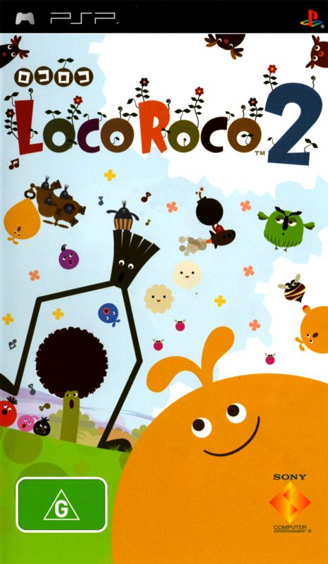 Front Cover for LocoRoco 2 (PSP)