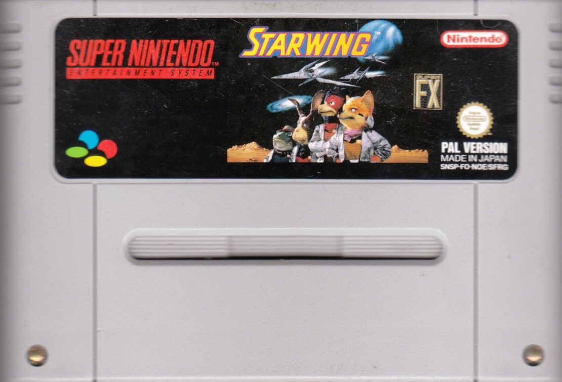 Media for Star Fox (SNES) (First release (English subtitles/German manual))