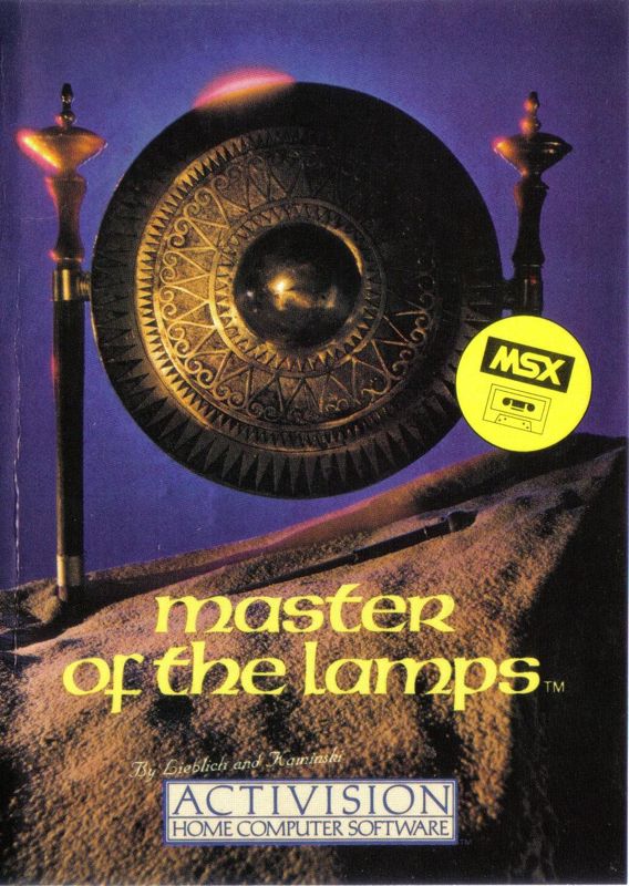 Front Cover for Master of the Lamps (MSX)