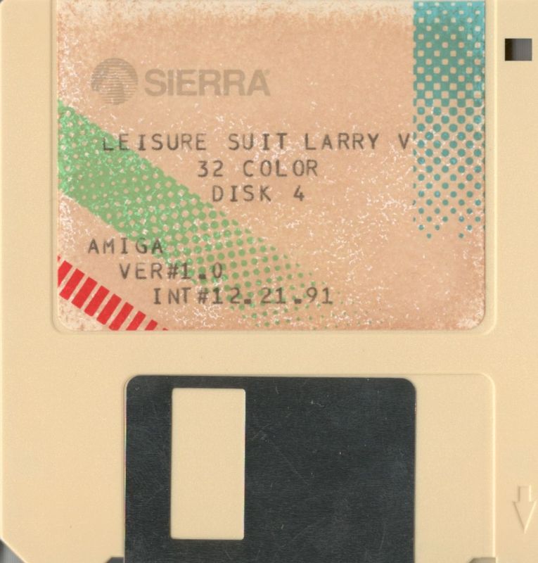 Media for Leisure Suit Larry 5: Passionate Patti Does a Little Undercover Work (Amiga): Disk 4