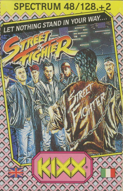 Front Cover for Street Fighter (ZX Spectrum) (Budget re-release)