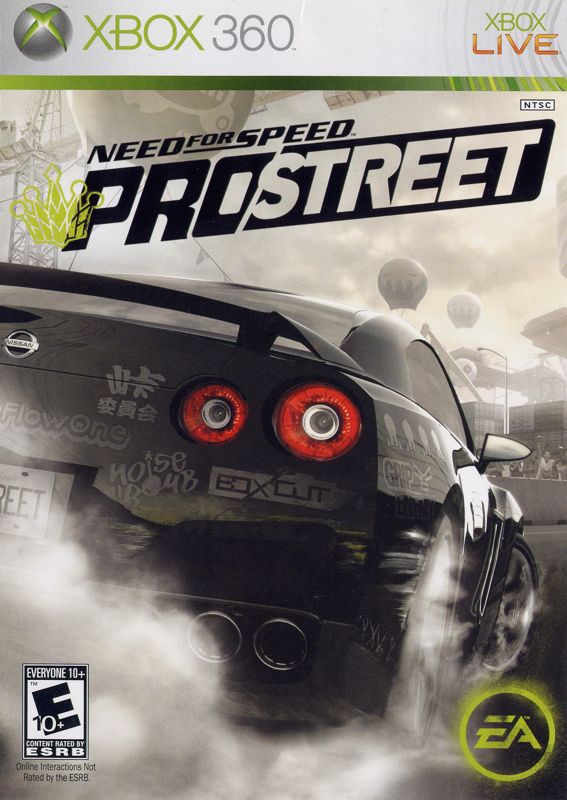 Front Cover for Need for Speed: ProStreet (Xbox 360)