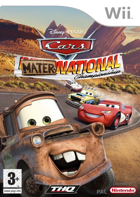 Front Cover for Disney•Pixar Cars: Mater-National Championship (Wii) (Promotional cover art released in September 2007)