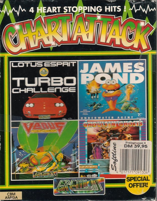 Front Cover for Chart Attack (Amiga)