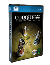 Front Cover for Conquest! Medieval Realms (Windows) (Matrix release)
