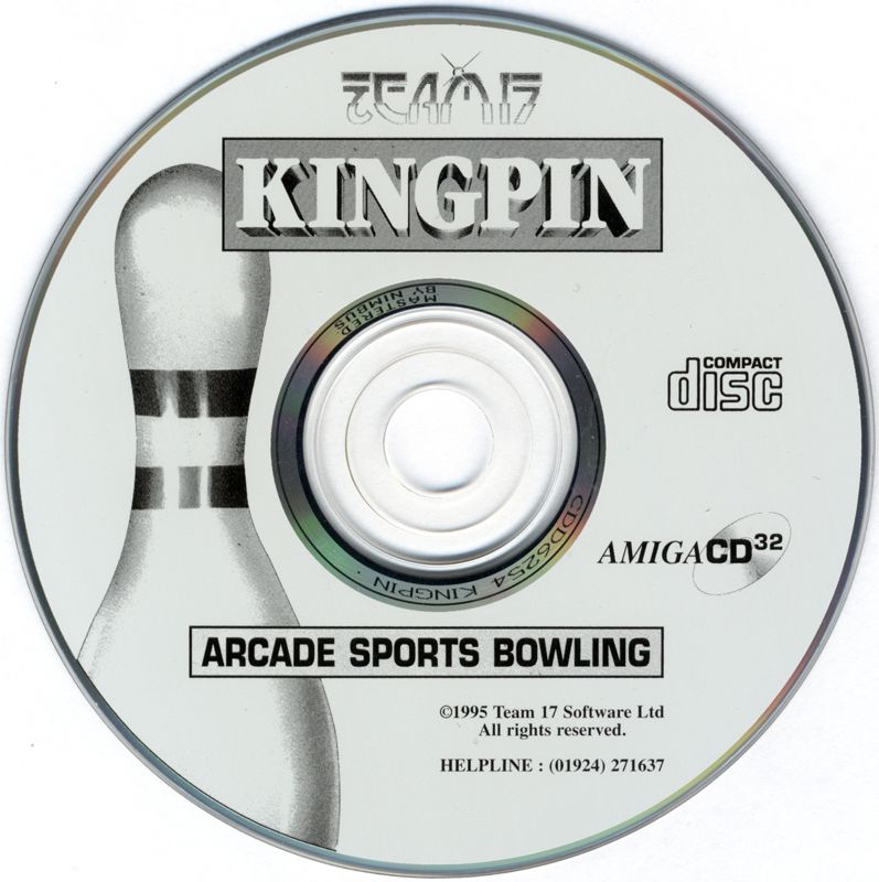 Media for Kingpin: Arcade Sports Bowling (Amiga CD32)