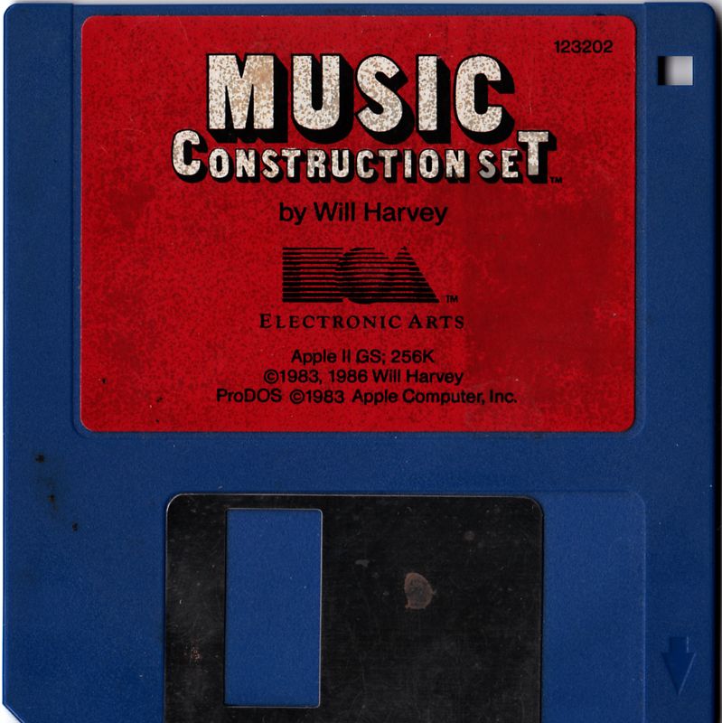 Media for Will Harvey's Music Construction Set (Apple IIgs)