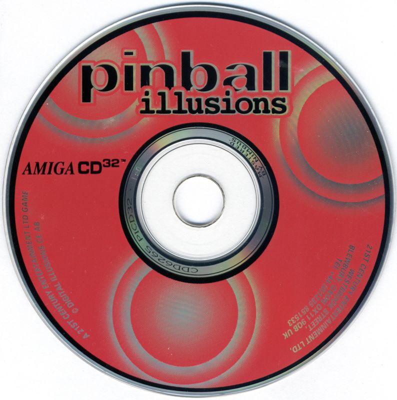 Media for Pinball Illusions (Amiga CD32)