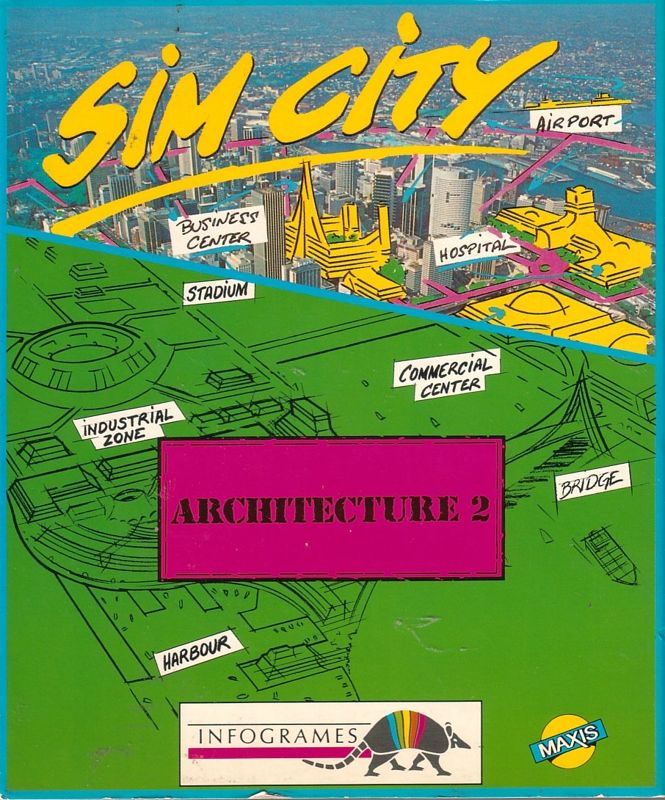 Front Cover for SimCity Graphics Set 1: Ancient Cities (DOS)