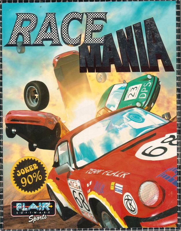 Front Cover for Race Mania (DOS)
