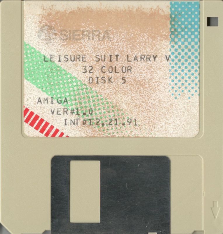 Media for Leisure Suit Larry 5: Passionate Patti Does a Little Undercover Work (Amiga): Disk 5
