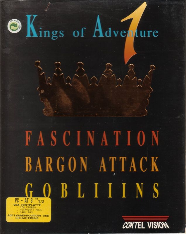 Front Cover for Kings of Adventure 1 (DOS)