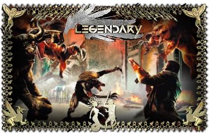 Front Cover for Legendary (Windows) (Online 1C release)