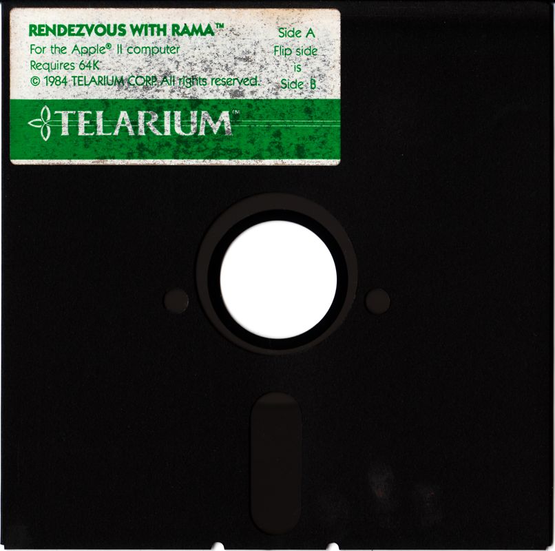 Media for Rendezvous with Rama (Apple II): Disk 1/2