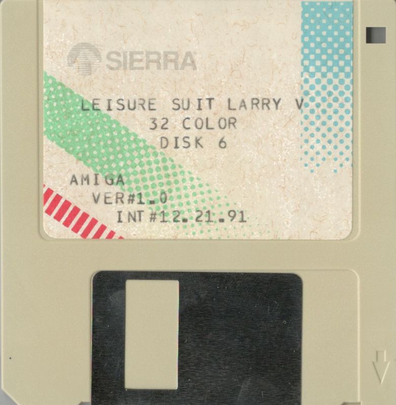 Media for Leisure Suit Larry 5: Passionate Patti Does a Little Undercover Work (Amiga): Disk 6