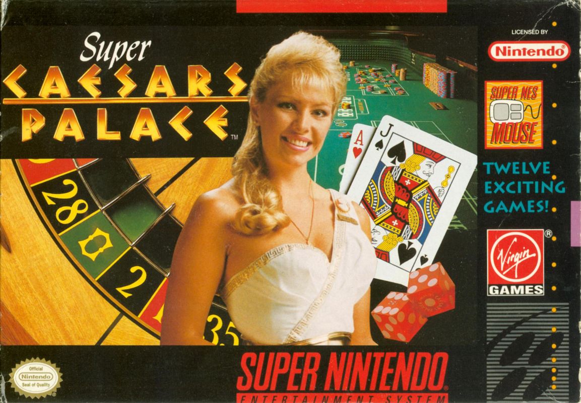 Front Cover for Super Caesars Palace (SNES)