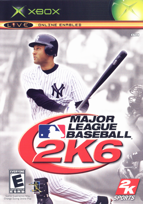 Front Cover for Major League Baseball 2K6 (Xbox)