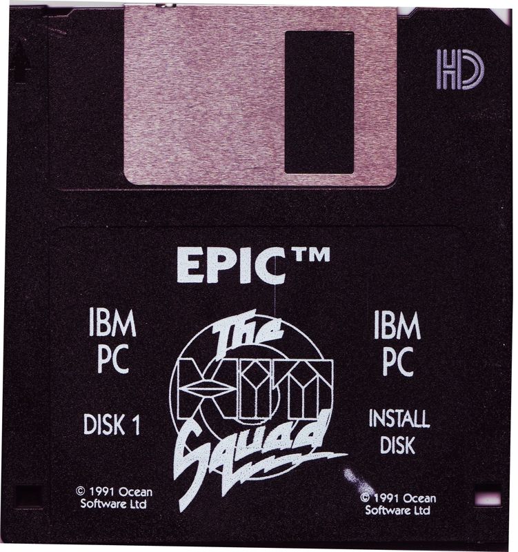 Media for Epic (DOS) (Hit Squad release): Disk 1/5