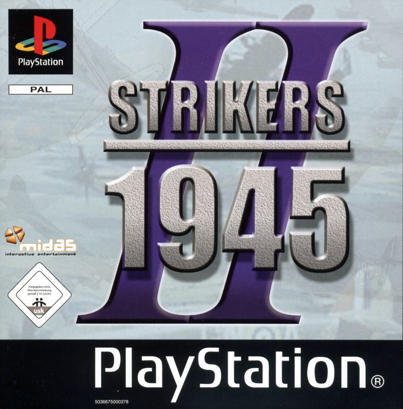 Front Cover for Strikers 1945 II (PlayStation)