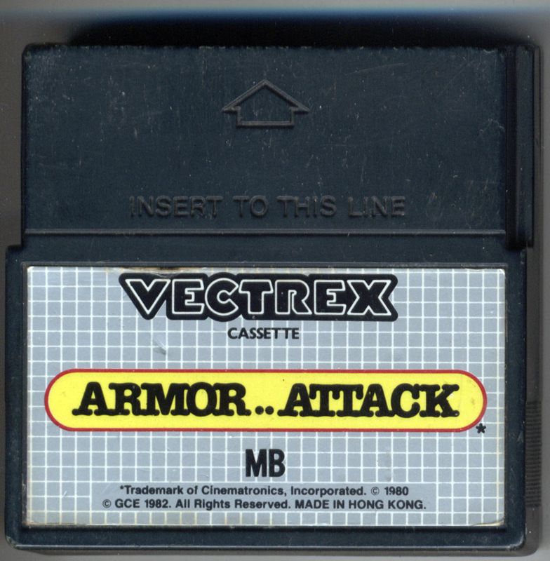 Media for Armor Attack (Vectrex)