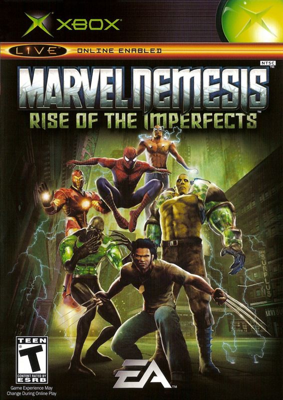 Front Cover for Marvel Nemesis: Rise of the Imperfects (Xbox)