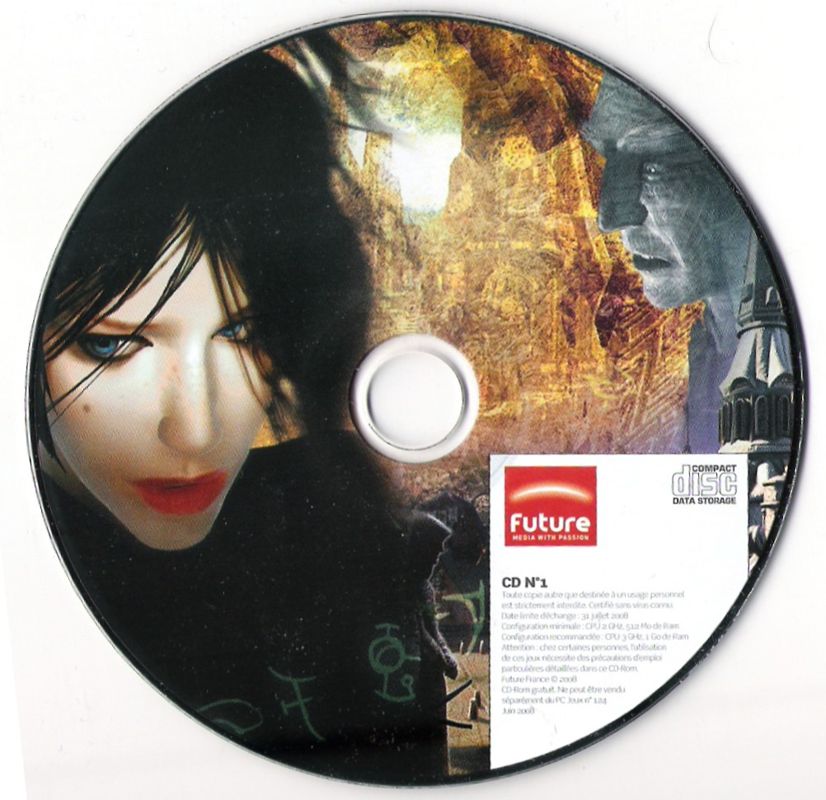 Media for The Longest Journey (Windows) (PC Jeux n°124 - 06/2008 covermount): Disc 1
