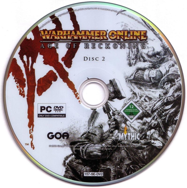 Media for Warhammer Online: Age of Reckoning (Windows): Disc 2