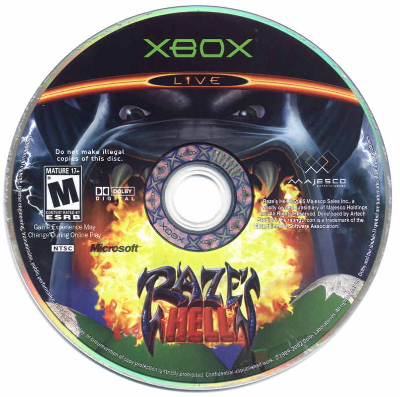 Media for Raze's Hell (Xbox)
