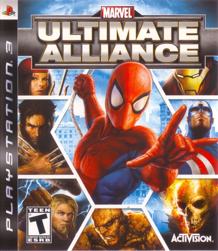 Front Cover for Marvel Ultimate Alliance (PlayStation 3)