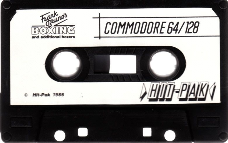 Media for 4 in 1: Airwolf / Bomb Jack / Commando / Frank Bruno's Boxing (Commodore 64)