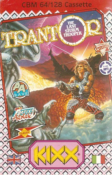 Front Cover for Trantor: The Last Stormtrooper (Commodore 64) (Kixx release)