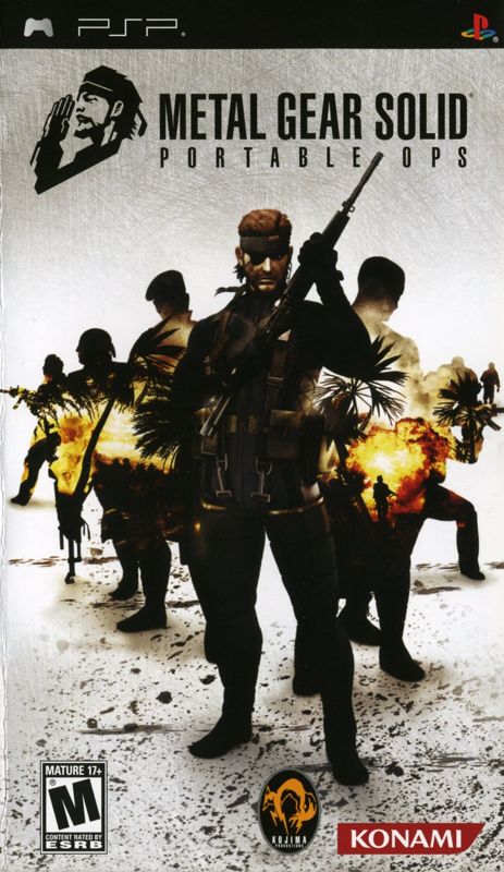 Front Cover for Metal Gear Solid: Portable Ops (PSP)