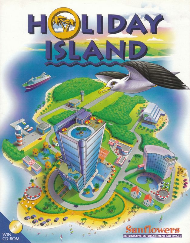 Front Cover for Holiday Island (Windows and Windows 3.x)