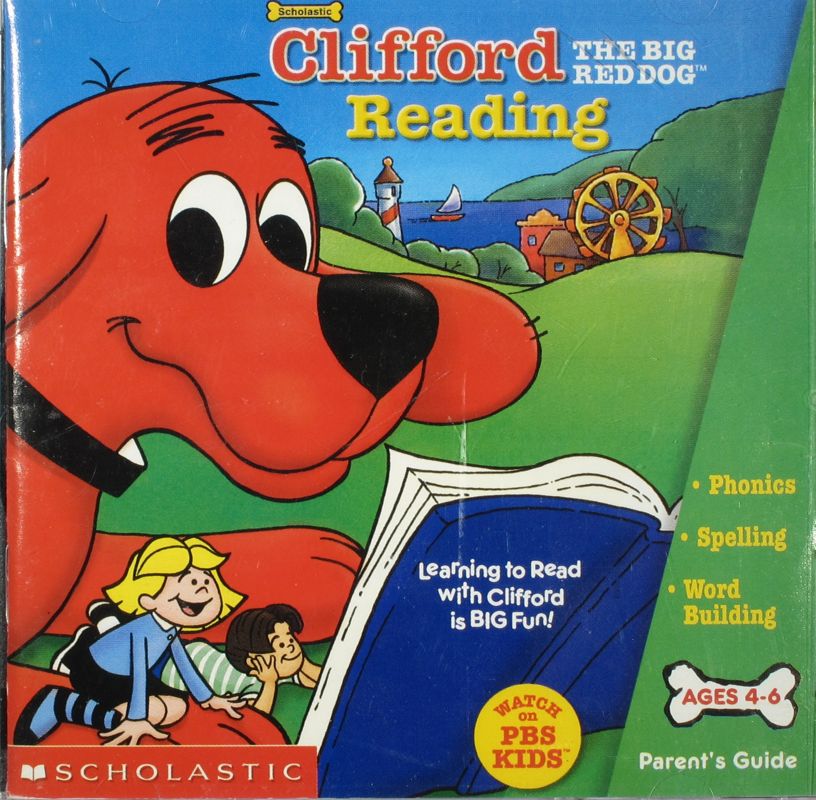 Front Cover for Clifford the Big Red Dog: Reading (Macintosh and Windows)