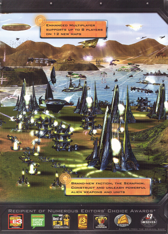 Inside Cover for Supreme Commander: Forged Alliance (Windows): Right