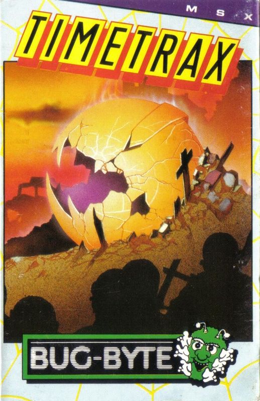 Front Cover for Time Trax (MSX)