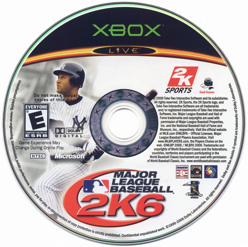 Media for Major League Baseball 2K6 (Xbox)