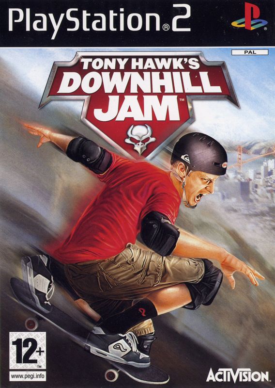 Front Cover for Tony Hawk's Downhill Jam (PlayStation 2)
