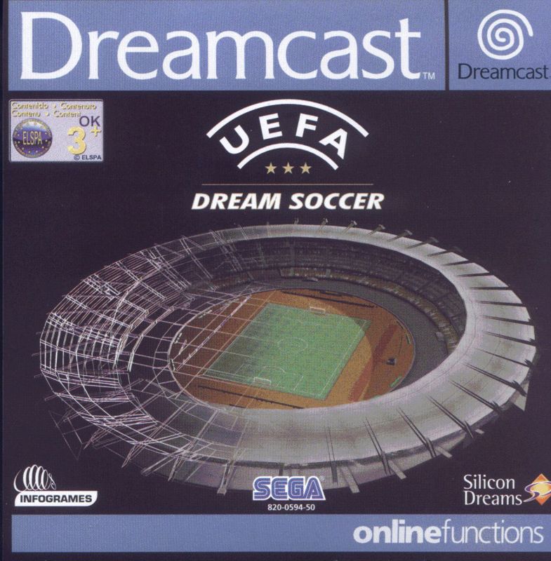 Front Cover for UEFA Dream Soccer (Dreamcast)