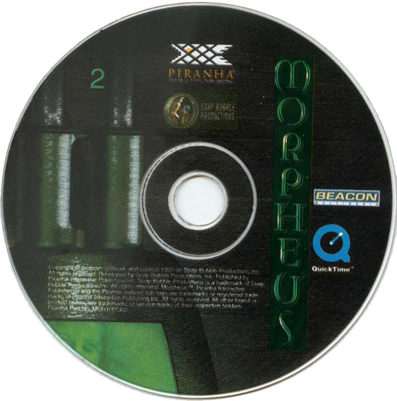 Media for Morpheus (Macintosh and Windows): Disc 2