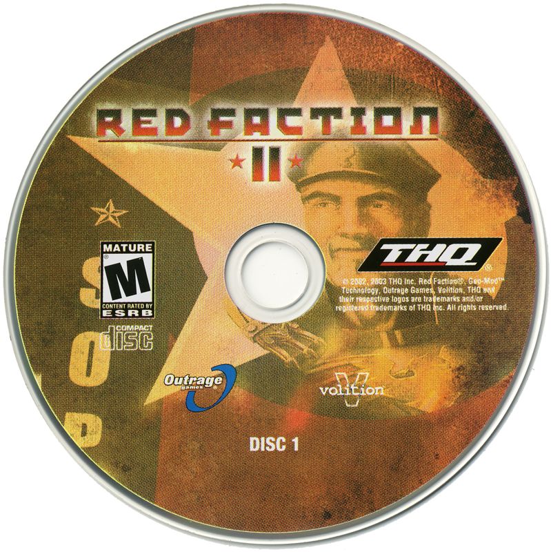 Media for Red Faction II (Windows): Disc 1