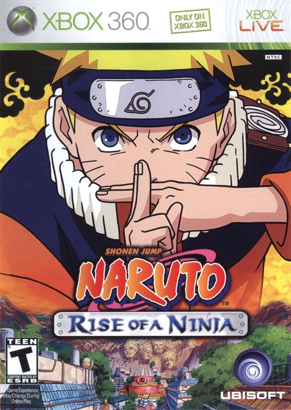 Front Cover for Naruto: Rise of a Ninja (Xbox 360)